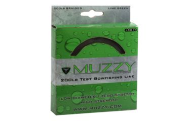 Image of Muzzy Bowfishing Line, 200 lb. Lime Green 100 ft., 1078