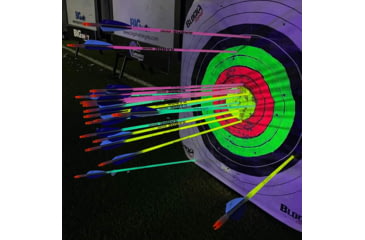 Image of Muzzy Saber 2040 Youth Arrow w/Glow Sticks, 600spine, 28in, 51222