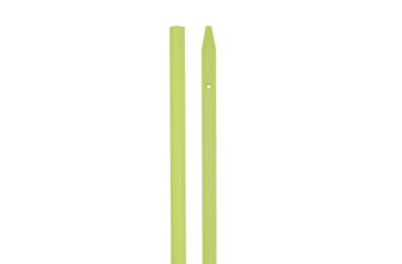 Image of Muzzy Chartreuse Fiberglass Shaft 32in, Bare w/Cross Hole Drilled and Nock End Tapered, 1200-CHART