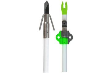 Image of Muzzy Fish Arrow W/gar Point Nock &amp; Bottle Slide 1ea