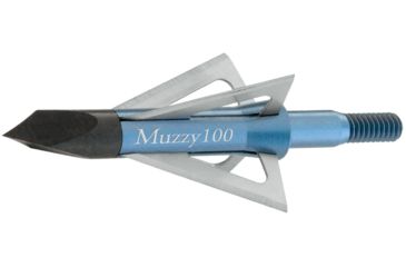Image of Muzzy Screw-in Broadhead, 4 Blade 100 gr. 6 pk. M209