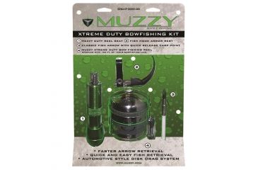 Image of Muzzy Xtreme Duty Spincast, Style Bowfishing Kit 7506