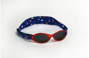 Image of Real Kids Shades 0-24 Months My First Shades Sunglasses - Ball Game Shades w/ Adjustable Band 024BALLGAME