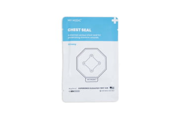 Image of My Medic Chest Seal Vented First Aid Tapes, 4x6.5 inch, Twin Pack, MM-AIR-CSL-GEN-X-TWNPK