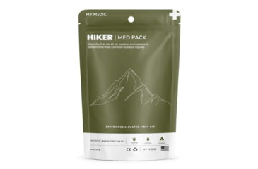 Image of My Medic Hiker Medic Survival Gear, 8.8x6.75x2 inch, MM-MED-PACK-HKR-EA-V2