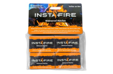 Image of My Medic InstaFire Waterproof Matches Firestarters, 4 Boxes,RA-SPL-OUT-WTR-PRF-MTCH