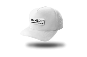 Image of My Medic My Medic Logo Hat, White, MM-SPL-HAT-EEFA-WHT