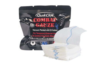 Image of My Medic QuikClot Combat First Aid Gauze, 5x.5.5x0.625 inch, MM-SPL-BLD-QKCLT-COMBAT-3X4-EA