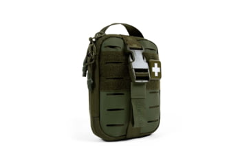 Image of My Medic Sidekick V2 First Aid Kits, Standard Version, 7.5x5.5x1 inch, Green, 0.675 liters, MM-KIT-SDK-V2-STN-GRN