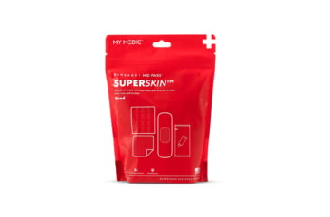 Image of My Medic SuperSkin Bandage First Aid Bandages &amp; Gauze, 10 Pack, MM-SPL-MD-PK-AC-SSB-1X3-10PK
