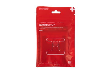 Image of My Medic SuperSkin Fingertip Bandages, 10 - 2.5x2.8 inch, MM-SPL-BNDG-PK-AC-FNGR-10PK