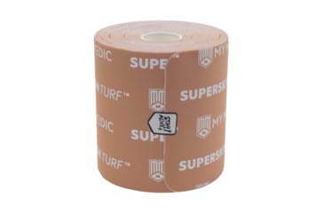 Image of My Medic SuperSkin Turf Tape, Pre-Cut Roll, Tan, 14x4 inch, MM-SPL-SPR-SKN-TRF-TAN-EA