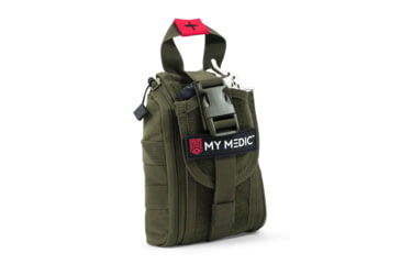 Image of My Medic TFAK First Aid Kits, Pro Version, 8x5x4 inch, Green, 2.5 liters, MM-KIT-TFAK-PRO-GRN