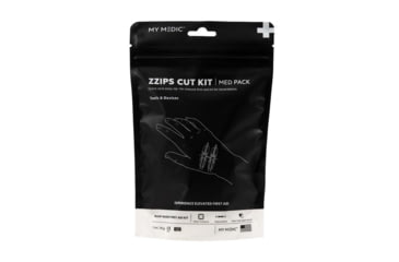 Image of My Medic ZZIPS Cut Kit First Aid Tapes, 7x3.5x0.5 inch, MM-SPL-MD-PK-ZZIP-CUT-EA