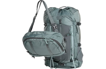 Image of Mystery Ranch Bridger 45 Backpack - Mens, Mineral Gray, Small, 112818-021-20