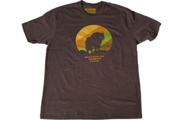 Image of Mystery Ranch Goat Gradient T-Shirt - Mens, Brown Heather, Extra Large, 112754-205-XL