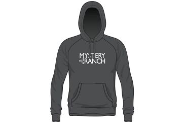 Image of Mystery Ranch Logo Hoody - Mens, Charcoal, Small 888564167540