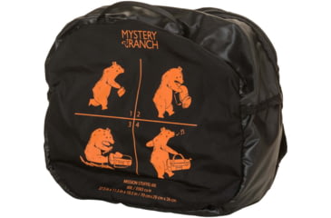 Image of Mystery Ranch Mission Stuffel 45L Backpack, Black, One Size, 112503-001-00