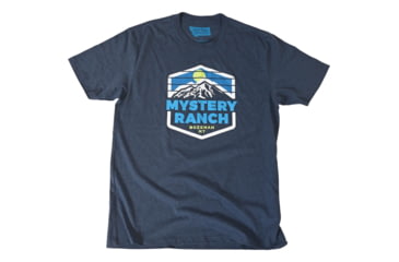 Image of Mystery Ranch Over the MTN T-Shirt, Navy Heather, Medium, 112669-437-30