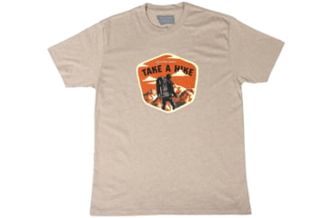 Image of Mystery Ranch Take a Hike T-Shirt, Oatmeal Heather, Small, 112887-252-20