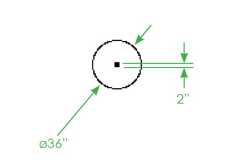 Image of N-Vision Optics HALO-LR 3.5x50mm Thermal Scope, F1.2 Germanium, 60Hz Refresh Rate, Black, HALOLR