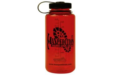 Image of Maxpedition 32 oz. Wide-Mouth Nalgene Bottle - Red NALG32R