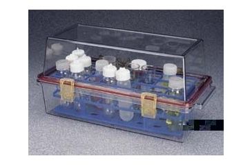 Image of Nalge Nunc Bio-Safe Carrier, Polycarbonate, NALGENE 7136-0001 Stainless Steel Handle