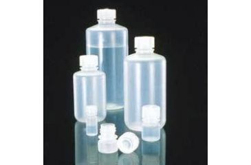 Image of Nalge Nunc Boston Round Bottles, Polypropylene, Narrow Mouth, NALGENE 2006-0032