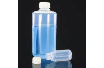 Image of Nalge Nunc Boston Round Bottles, Teflon Resin FEP, Narrow Mouth, NALGENE 1600-0004