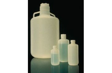 Image of Nalge Nunc Bottles and Carboys, Fluorinated High-Density Polyethylene, Narrow Mouth, NALGENE 2097-0050