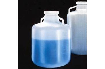 Image of Nalge Nunc Carboys with Handles, Wide Mouth, Low-Density Polyethylene, NALGENE 2234-0030