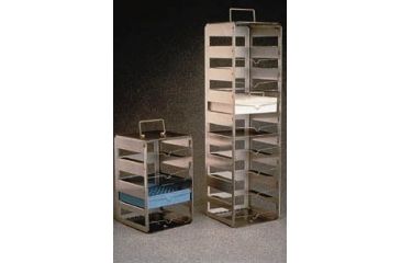 Image of Nalge Nunc CryoBox Racks, Stainless Steel, NALGENE 5036-0009