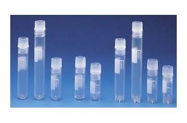 Image of Nalge Nunc CryoTube Vials, Polypropylene, Internal Thread with Screw Cap, NUNC 377267 Starfoot Self-Standing Vials Round-Bottom