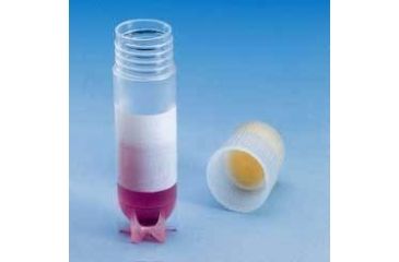 Image of Nalge Nunc CryoTube Vials, Polypropylene, Sterile, External Thread with Screw Cap, NUNC 337516 Round-Bottom Vials Starfoot