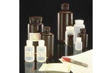 Image of Nalge Nunc Environmental Sample Bottles, High-Density Polyethylene, NALGENE 2089-0004 Natural, Narrow Mouth