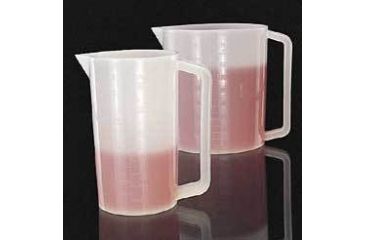 Image of Nalge Nunc Graduated Beakers with Handle, High-Density Polyethylene, NALGENE 1220-2500