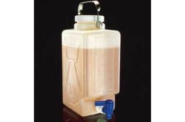 Image of Nalge Nunc Rectangular Carboys with Spigot and Handle, High-Density Polyethylene, NALGENE 2320-0020