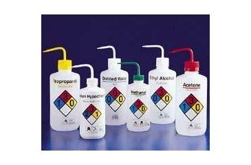 Image of Nalge Nunc Right-To-Know Safety Wash Bottles, NALGENE 2425-0502 500 Ml Size, 28 Mm Closures