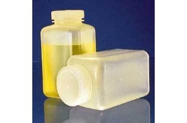 Image of Nalge Nunc Square Bottles, Polypropylene, Wide Mouth, NALGENE 2110-0016