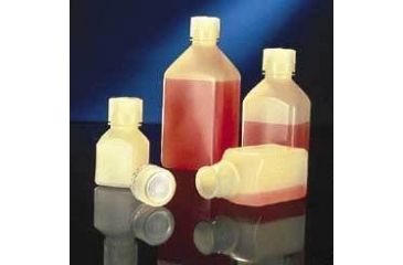 Image of Nalge Nunc Square Laboratory Bottles, Polypropylene, Narrow Mouth, NALGENE 2016-0060