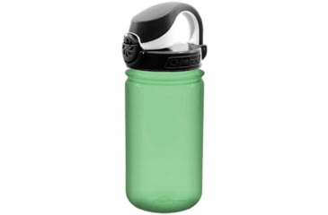 Image of Nalgene On-The-Fly Kids Bottle w/Graphic, 12 oz, Glow Green, 12oz, 1263-0032