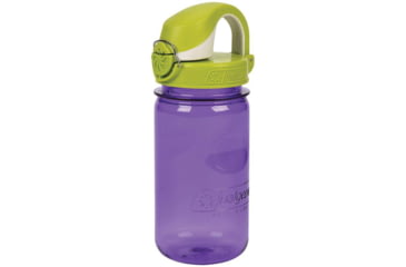 Image of Nalgene On-The-Fly Kids Bottle w/Graphic, 12 oz, Purple with Iguana Cap, 12oz, 1263-0028