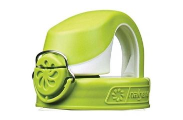 Image of Nalgene OTF Replacement Cap, Iguana Green-White 705710