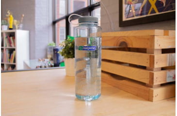 Image of Nalgene Silo Tritan Wide Mouth Water Bottle, 48 oz, Seafoam, 2178-3048