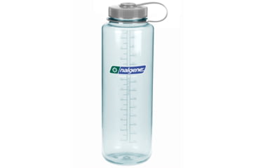 Image of Nalgene Silo Tritan Wide Mouth Water Bottle, 48 oz, Seafoam, 2178-3048