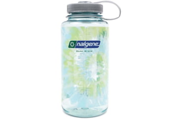 Image of Nalgene Wide Mouth Bottle Sleeve, 32 oz, Tie-Dye Seafoam, 32oz, 682023-0017