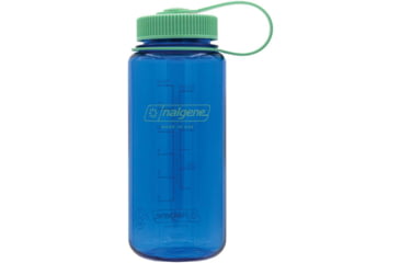 Image of Nalgene Wide Mouth On The Fly Sustain Water Bottle, 16 oz, Cornflower Blue, 16oz, 2020-3616