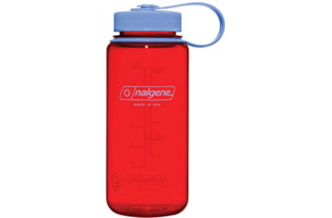 Image of Nalgene Wide Mouth On The Fly Sustain Water Bottle, 16 oz, Marmalade Orange, 16oz, 2020-3816