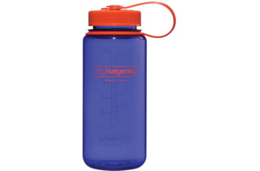 Image of Nalgene Wide Mouth On The Fly Sustain Water Bottle, 16 oz, Periwinkle, 16oz, 2020-3916