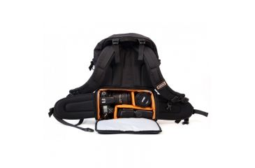 Image of Naneu Military Ops Alpha Large Backpack, Black, Binoculars, Tablets, Gear, Camera, 17in. Laptop APL001